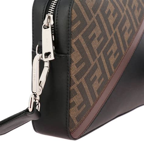 fendi tasche streifen|FENDI .